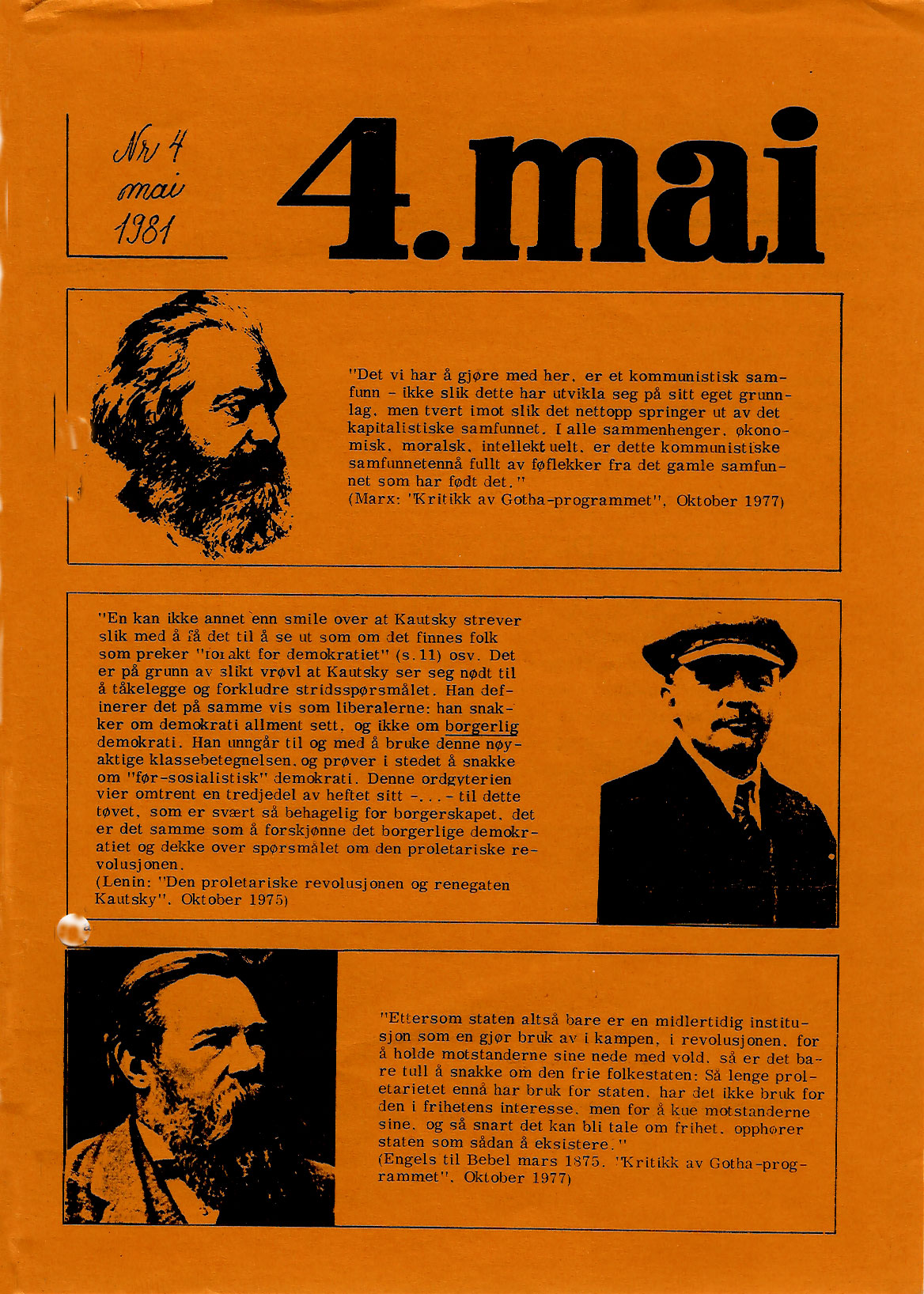4. mai nr. 4, 1981