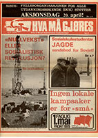Hva må gjøres nr. 3, 1978