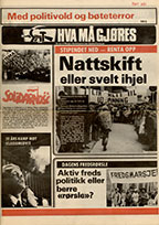 Hva må gjøres høsten 1981
