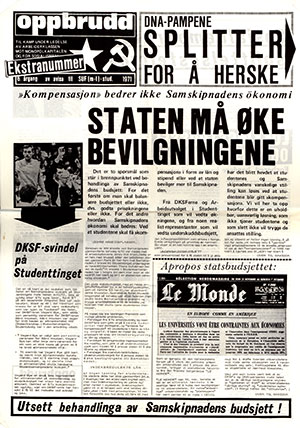 Oppbrudd ekstranummer 1971