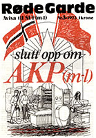 Røde Garde nr 3, 1973
